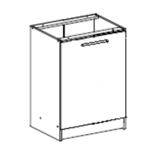 UNI 40 D 1F skříňka spodní 40 cm 1 dv.