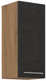 VIGO 30 G-72 1F skříňka horní 30 cm šedá