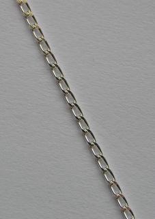 Klasický C - stříbrný řetízek - délka 26cm