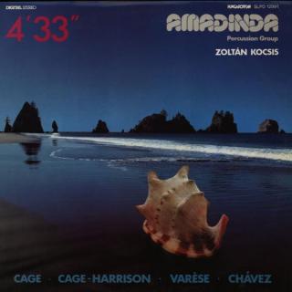 Amadinda Percussion Group, Zoltán Kocsis - 4'33" - LP (LP: Amadinda Percussion Group, Zoltán Kocsis - 4'33")