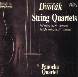 Antonín Dvořák - Panocha Quartet - String Quartets In F Major, Op. 96 "American" / In E Flat Major, Op. 51 "Slavonic" - CD (CD: Antonín Dvořák - Panocha Quartet - String Quartets In F Major, Op. 96 "American" / In E Flat Major, Op. 51 "Slavonic")