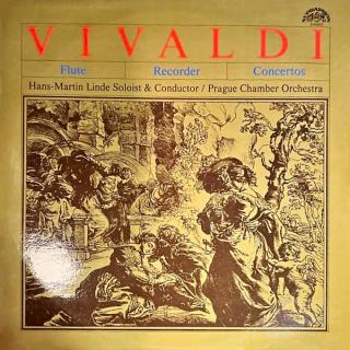Antonio Vivaldi - Hans-Martin Linde, Prague Chamber Orchestra - Flute Recorder Concertos - LP (LP: Antonio Vivaldi - Hans-Martin Linde, Prague Chamber Orchestra - Flute Recorder Concertos)