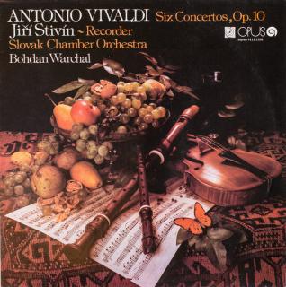 Antonio Vivaldi - Jiří Stivín - Recorder, Slovak Chamber Orchestra, Bohdan Warchal - 6 Concertos, Op. 10 - LP / Vinyl (LP / Vinyl: Antonio Vivaldi - Jiří Stivín - Recorder, Slovak Chamber Orchestra, Bohdan Warchal - 6 Concertos, Op. 10)