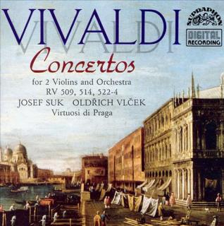 Antonio Vivaldi, Josef Suk, Oldřich Vlček - Concertos For 2 Violins And Orchestra RV 509, 514, 522-4 - LP / Vinyl (LP / Vinyl: Antonio Vivaldi, Josef Suk, Oldřich Vlček - Concertos For 2 Violins And Orchestra RV 509, 514, 522-4)
