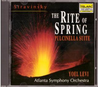 Atlanta Symphony Orchestra, Yoel Levi, Igor Stravinsky - Stravinsky: The Rite Of Spring / Pulcinella Suite - CD (CD: Atlanta Symphony Orchestra, Yoel Levi, Igor Stravinsky - Stravinsky: The Rite Of Spring / Pulcinella Suite)