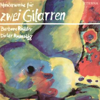 Barbara Richter  Dieter Rumstig - Meisterwerke Für Zwei Gitarren - LP (LP: Barbara Richter  Dieter Rumstig - Meisterwerke Für Zwei Gitarren)