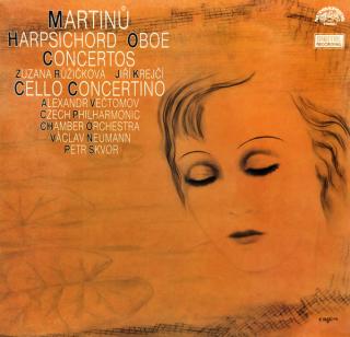 Bohuslav Martinů, The Czech Philharmonic Chamber Orchestra - Harpsichord Oboe Concertos - Cello Concertino - LP (LP: Bohuslav Martinů, The Czech Philharmonic Chamber Orchestra - Harpsichord Oboe Concertos - Cello Concertino)