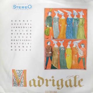 Corul Madrigal – Dirijor: Marin Constantin - Madrigale - LP / Vinyl (LP / Vinyl: Corul Madrigal – Dirijor: Marin Constantin - Madrigale)