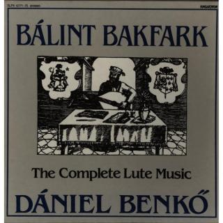 Dániel Benkő - Bálint Bakfark - The Complete Lute Music - LP / Vinyl (LP / Vinyl: Dániel Benkő - Bálint Bakfark - The Complete Lute Music)