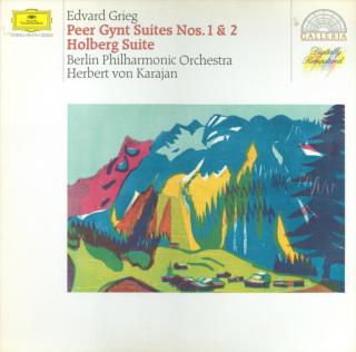 Edvard Grieg - Berliner Philharmoniker, Herbert von Karajan - Peer Gynt Suiten Nr. 1  2 / Aus Holbergs Zeit - LP (LP: Edvard Grieg - Berliner Philharmoniker, Herbert von Karajan - Peer Gynt Suiten Nr. 1  2 / Aus Holbergs Zeit)