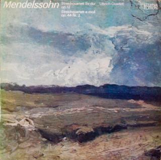 Felix Mendelssohn-Bartholdy, Ulbrich-Quartett - Streichquartett Es-dur Op. 12 / Streichquartett E-moll Op. 44 Nr. 2 - LP (LP: Felix Mendelssohn-Bartholdy, Ulbrich-Quartett - Streichquartett Es-dur Op. 12 / Streichquartett E-moll Op. 44 Nr. 2)