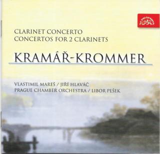 František Vincenc Kramář - Krommer - Clarinet Concerto / Concertos For 2 Clarinets - CD (CD: František Vincenc Kramář - Krommer - Clarinet Concerto / Concertos For 2 Clarinets)
