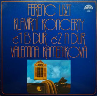 Franz Liszt, Valentina Kameníková - Klavírní Koncerty Č1 Es Dur Č2 A Dur - LP (LP: Franz Liszt, Valentina Kameníková - Klavírní Koncerty Č1 Es Dur Č2 A Dur)