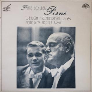 Franz Schubert, Dietrich Fischer-Dieskau, Sviatoslav Richter - Písně  - LP (LP: Franz Schubert, Dietrich Fischer-Dieskau, Sviatoslav Richter - Písně )