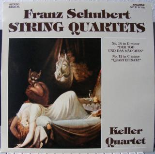 Franz Schubert, Keller Quartet - String Quartets - LP (LP: Franz Schubert, Keller Quartet - String Quartets)