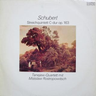 Franz Schubert, Taneyev Quartet, Mstislav Rostropovich - Streichquintett C-dur Op. 163 - LP (LP: Franz Schubert, Taneyev Quartet, Mstislav Rostropovich - Streichquintett C-dur Op. 163)