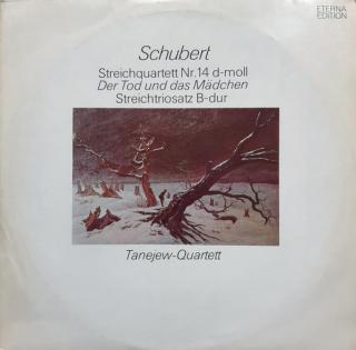 Franz Schubert, Taneyev Quartet - Streichquartett Nr. 14 D-moll (Der Tod Und Das Mädchen) / Streichtriosatz B-dur - LP (LP: Franz Schubert, Taneyev Quartet - Streichquartett Nr. 14 D-moll (Der Tod Und Das Mädchen) / Streichtriosatz B-dur)