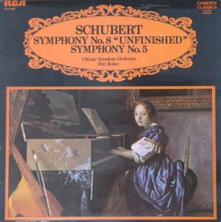 Franz Schubert, The Chicago Symphony Orchestra, Fritz Reiner - Symphony No. 8 "Unfinished" / Symphony No. 5 - LP (LP: Franz Schubert, The Chicago Symphony Orchestra, Fritz Reiner - Symphony No. 8 "Unfinished" / Symphony No. 5)