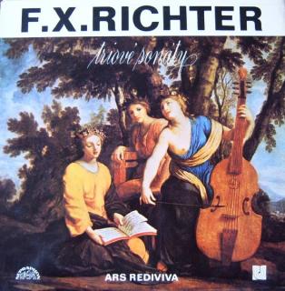 Franz Xaver Richter, Ars Rediviva Ensemble - Triové Sonáty - LP / Vinyl (LP / Vinyl: Franz Xaver Richter, Ars Rediviva Ensemble - Triové Sonáty)