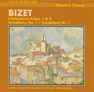 Georges Bizet, London Festival Orchestra, Alfred Scholz - L'Arlésienne-Suites 1  2 / Symphony No. 1 / Symphony Nr. 1 - CD (CD: Georges Bizet, London Festival Orchestra, Alfred Scholz - L'Arlésienne-Suites 1  2 / Symphony No. 1 / Symphony Nr. 1)