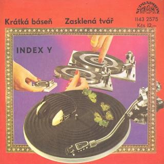 Index Y - Krátká Báseň / Zasklená Tvář - SP / Vinyl (SP: Index Y - Krátká Báseň / Zasklená Tvář)