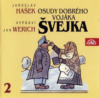 Jaroslav Hašek, Jan Werich - Osudy Dobrého Vojáka Švejka 2 (Na Frontě) - CD (CD: Jaroslav Hašek, Jan Werich - Osudy Dobrého Vojáka Švejka 2 (Na Frontě))