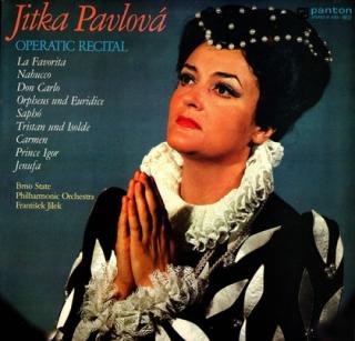 Jitka Pavlová - Operatic Recital - LP / Vinyl (LP / Vinyl: Jitka Pavlová - Operatic Recital)