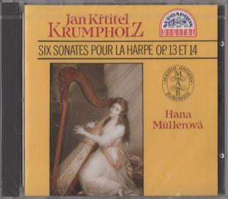 Johann Baptist Krumpholtz, Hana Müllerová - Six Sonates Pour La Harpe Op.13 Et 14 - CD (CD: Johann Baptist Krumpholtz, Hana Müllerová - Six Sonates Pour La Harpe Op.13 Et 14)