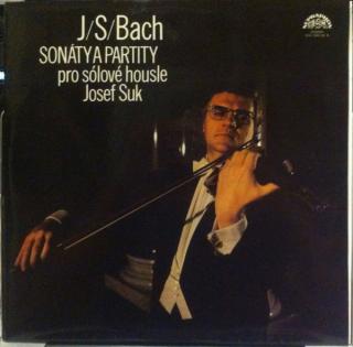 Johann Sebastian Bach, Josef Suk - Sonáty A Partity Pro Sólové Housle - LP (LP: Johann Sebastian Bach, Josef Suk - Sonáty A Partity Pro Sólové Housle)