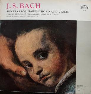 Johann Sebastian Bach / Josef Suk, Zuzana Růžičková - Sonatas For Harpsichord And Violin - LP / Vinyl (LP / Vinyl: Johann Sebastian Bach / Josef Suk, Zuzana Růžičková - Sonatas For Harpsichord And Violin)
