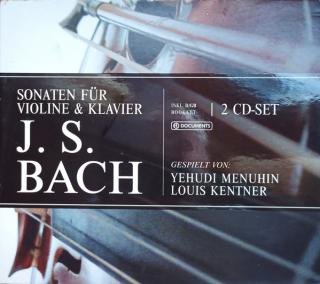 Johann Sebastian Bach, Yehudi Menuhin, Louis Kentner - Sonatas For Violin  Piano - CD (CD: Johann Sebastian Bach, Yehudi Menuhin, Louis Kentner - Sonatas For Violin  Piano)