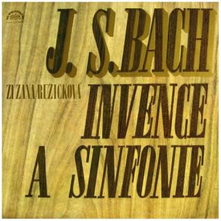 Johann Sebastian Bach, Zuzana Růžičková - Invence a sinfonie pro cembalo, BWV 772-786 a 787-801 - LP (LP: Johann Sebastian Bach, Zuzana Růžičková - Invence a sinfonie pro cembalo, BWV 772-786 a 787-801)