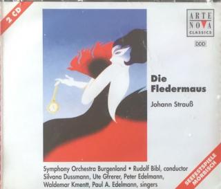 Johann Strauss Jr. - Silvana Dussmann, Ute Gfrerer, Peter Edelmann, Waldemar Kmentt, Paul Armin Edelmann, Sinfonieorchester Burgenland, Rudolf Bibl - Die Fledermaus - CD (CD: Johann Strauss Jr. - Silvana Dussmann, Ute Gfrerer, Peter Edelmann, Waldemar)