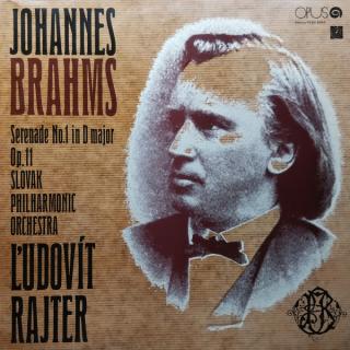 Johannes Brahms, Slovak Philharmonic Orchestra, Ľudovít Rajter - Serenade No.1 In D Major, Op. 11 - LP / Vinyl (LP / Vinyl: Johannes Brahms, Slovak Philharmonic Orchestra, Ľudovít Rajter - Serenade No.1 In D Major, Op. 11)