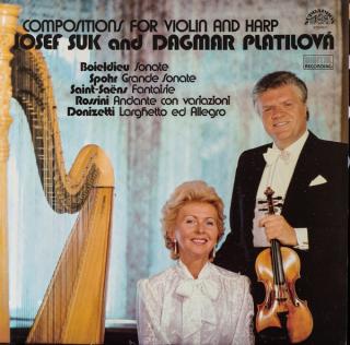 Josef Suk And Dagmar Platilová - Compositions For Violin And Harp - LP (LP: Josef Suk And Dagmar Platilová - Compositions For Violin And Harp)