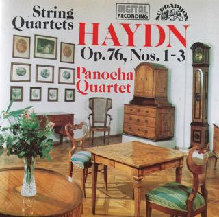 Joseph Haydn, Panocha Quartet - String Quartets Op.76, Nos. 1-3 - CD (CD: Joseph Haydn, Panocha Quartet - String Quartets Op.76, Nos. 1-3)