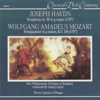 Joseph Haydn, Wolfgang Amadeus Mozart - Symphony Nr. 88 In G-Major / Stringquintet In G-Minor, K.V. 516 - CD (CD: Joseph Haydn, Wolfgang Amadeus Mozart - Symphony Nr. 88 In G-Major / Stringquintet In G-Minor, K.V. 516)