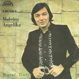Karel Gott - Malvína / Angelika - SP / Vinyl (SP: Karel Gott - Malvína / Angelika)