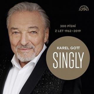 Karel Gott - Singly 300 písní z let 1962-2019 - CD (CD: Karel Gott - Singly 300 písní z let 1962-2019)