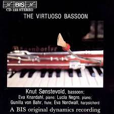 Knut Sönstevold, Eva Knardahl, Lucia Negro, Gunilla von Bahr, Eva Nordwall - The Virtuoso Bassoon - CD (CD: Knut Sönstevold, Eva Knardahl, Lucia Negro, Gunilla von Bahr, Eva Nordwall - The Virtuoso Bassoon)