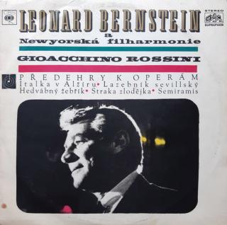 Leonard Bernstein A The New York Philharmonic Orchestra, Gioacchino Rossini - Předehry K Operám - LP / Vinyl (LP / Vinyl: Leonard Bernstein A The New York Philharmonic Orchestra, Gioacchino Rossini - Předehry K Operám)