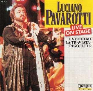 Luciano Pavarotti - Live On Stage - CD (CD: Luciano Pavarotti - Live On Stage)