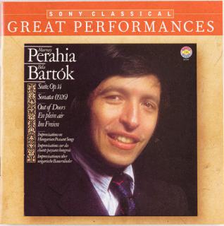 Murray Perahia • Béla Bartók - Piano Works - CD (CD: Murray Perahia • Béla Bartók - Piano Works)