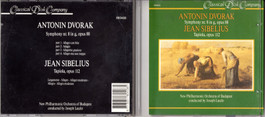 New Philharmonic Orchestra Of Budapest - Antonin Dvorak / Jean Sibelius - CD (CD: New Philharmonic Orchestra Of Budapest - Antonin Dvorak / Jean Sibelius)