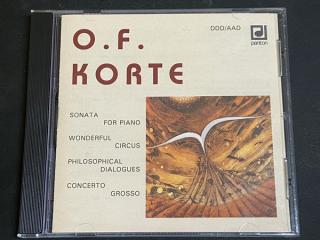 Oldřich František Korte - Sonata For Piano / Wonderful Circus / Philosophival Dialogues / Concert Grosso - CD (CD: Oldřich František Korte - Sonata For Piano / Wonderful Circus / Philosophival Dialogues / Concert Grosso)