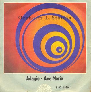 Orchestra Ladislav Štaidl - Adagio / Ave Maria - SP / Vinyl (SP: Orchestra Ladislav Štaidl - Adagio / Ave Maria)