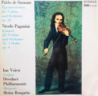 Pablo de Sarasate / Niccol? Paganini, Ion Voicu, Dresdner Philharmonie, Heinz Bongartz - Zigeunerweisen Für Violine Und Orchester Op. 20 / Konzert Für Violine Und Orchester Nr. 1 D-dur Op. 6 - LP / Vinyl (LP / Vinyl: Pablo de Sarasate / Niccol? Paganini,)