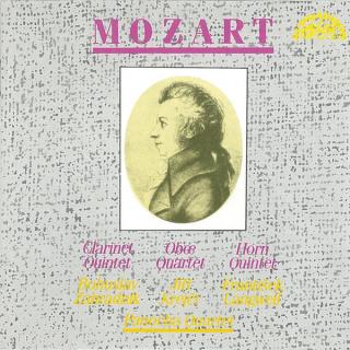 Panocha Quartet, Wolfgang Amadeus Mozart - Clarinet Quintet, Oboe Quintet, Horn Quintet - CD (CD: Panocha Quartet, Wolfgang Amadeus Mozart - Clarinet Quintet, Oboe Quintet, Horn Quintet)