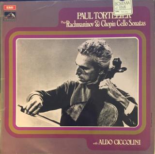 Paul Tortelier, Aldo Ciccolini - Plays Rachmaninov  Chopin Cello Sonatas - LP (LP: Paul Tortelier, Aldo Ciccolini - Plays Rachmaninov  Chopin Cello Sonatas)