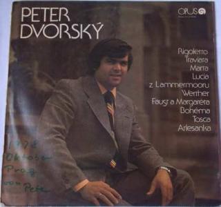 Peter Dvorský - Peter Dvorský - LP / Vinyl (LP / Vinyl: Peter Dvorský - Peter Dvorský)